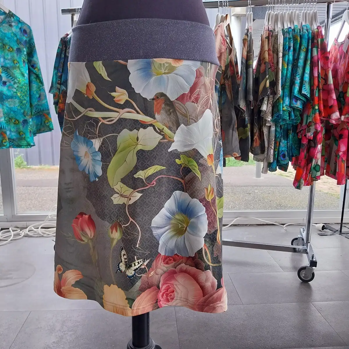 Jupe Grandes Fleurs / liserons