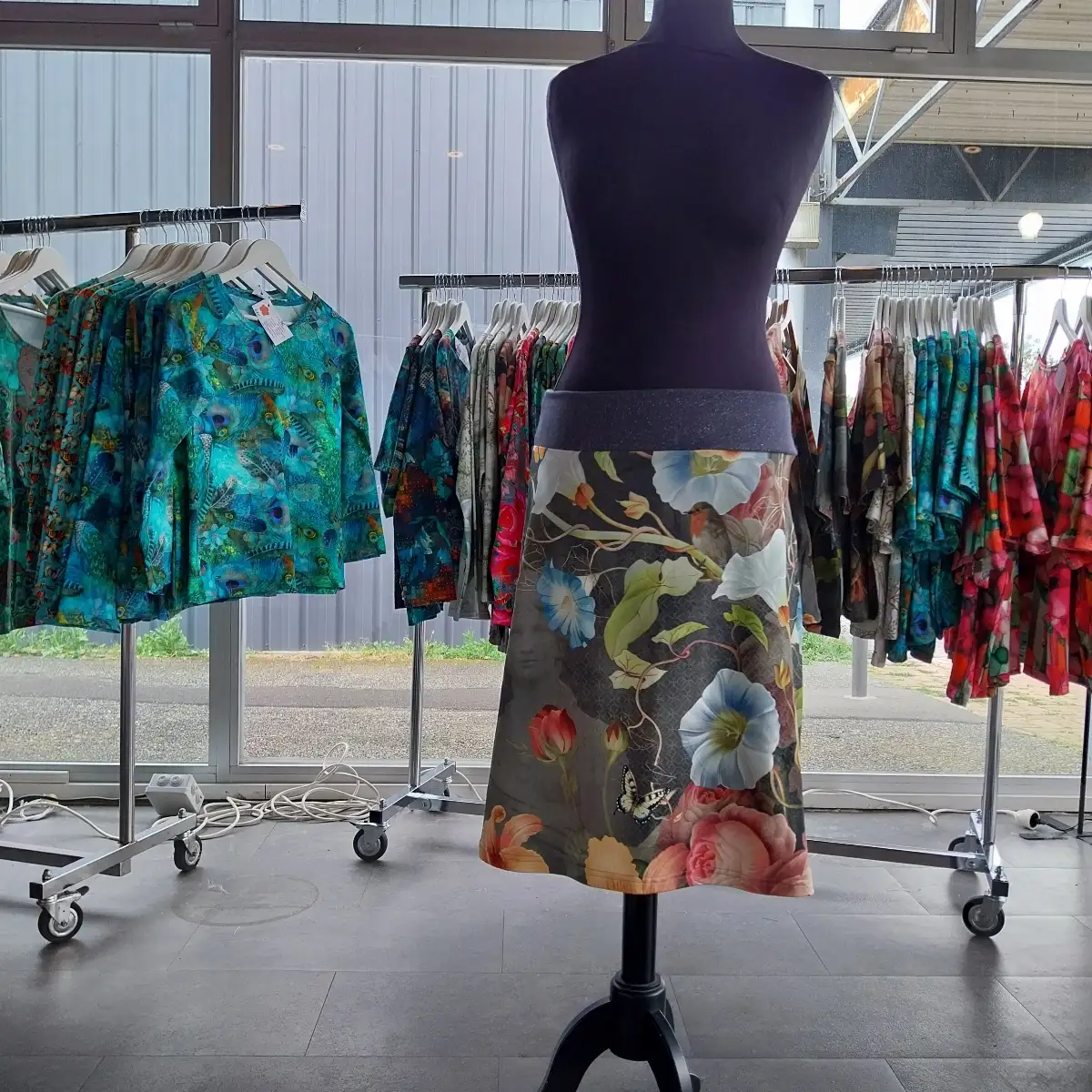 Jupe Grandes Fleurs / liserons